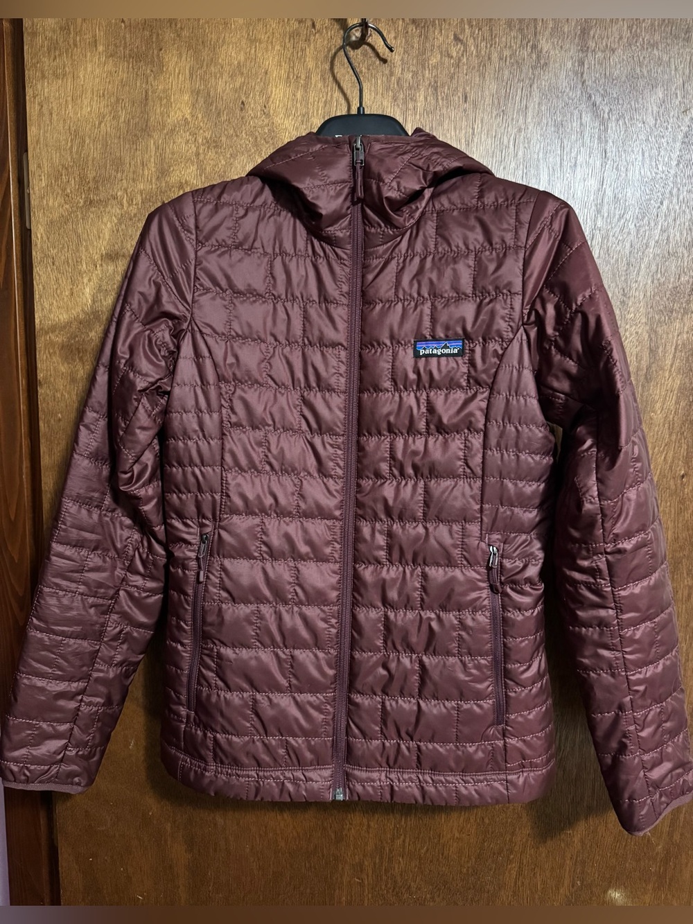 NWT Patagonia Women's Nano Puff Hoody 
Size XS Dark Ruby